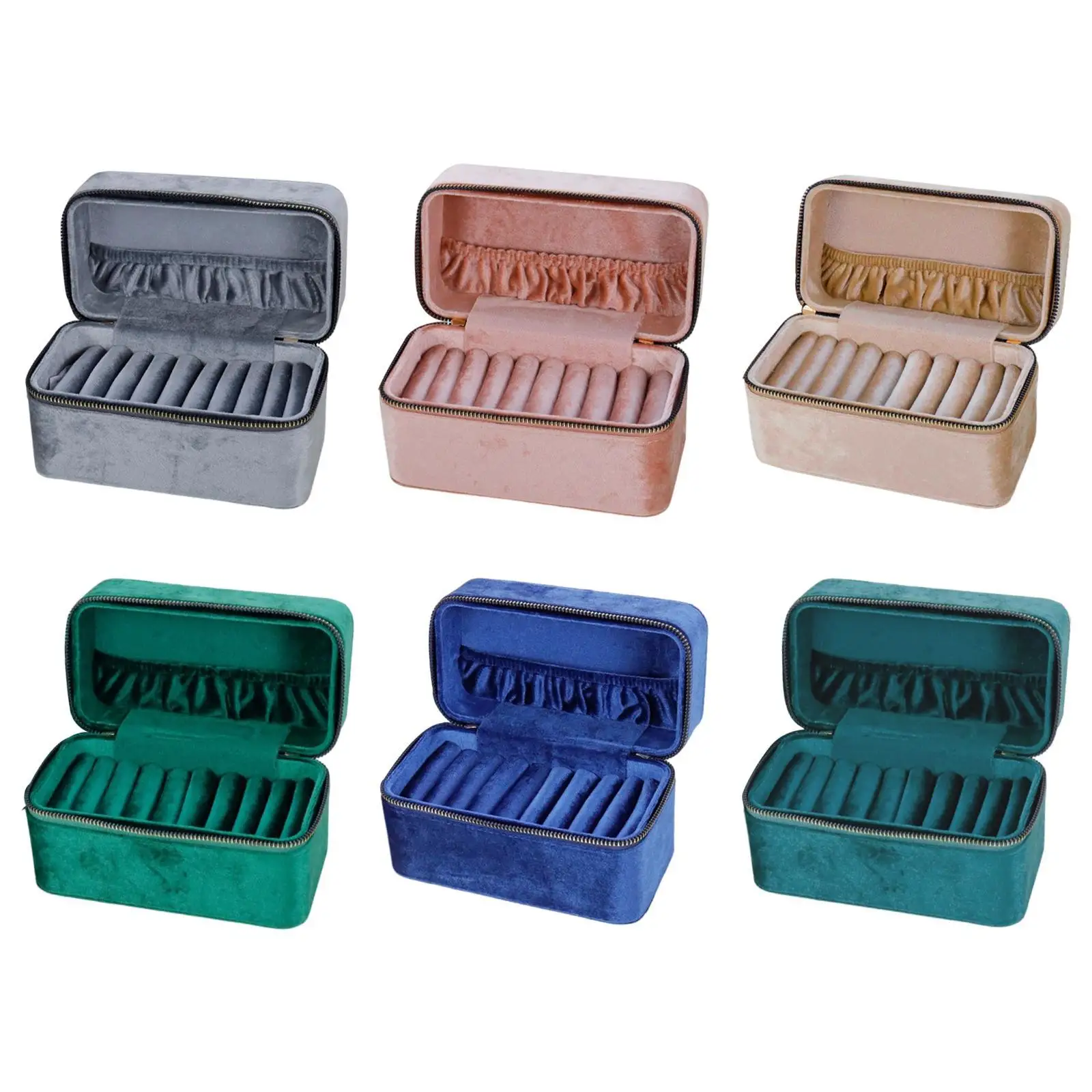 

Bangle Holder Table Bracelet Storage Box Organizer Jewelry Display Case for Earrings Women Ladies Necklace Retail Engagement