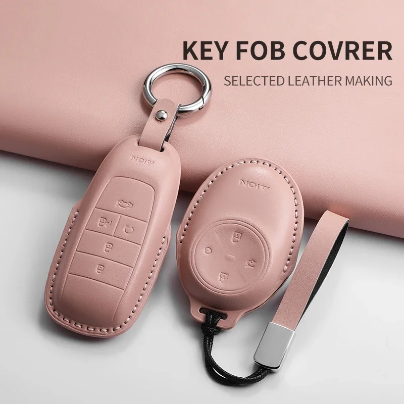 Car Key Case Cover For GAC AION UT Y RT V S PLUS LX Car Remote Key Case Cover Shell Fob High Quality Key Holder Shell Accessorie