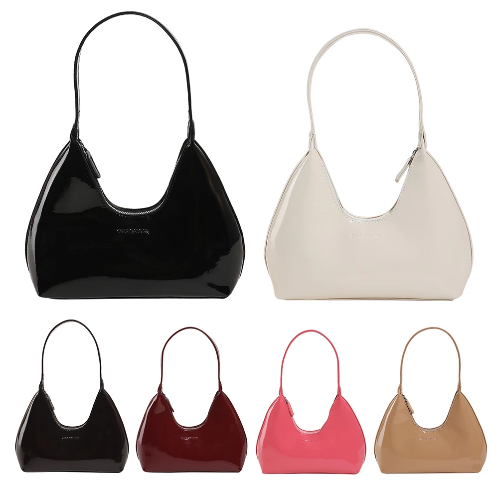 المرأة براءات الاختراع والجلود حمل حقيبة تنوعا حقيبة المتشرد حقيبة عادية سستة الإبط حقيبة مقبض علوي حقيبة فتاة المتسوق المحفظة