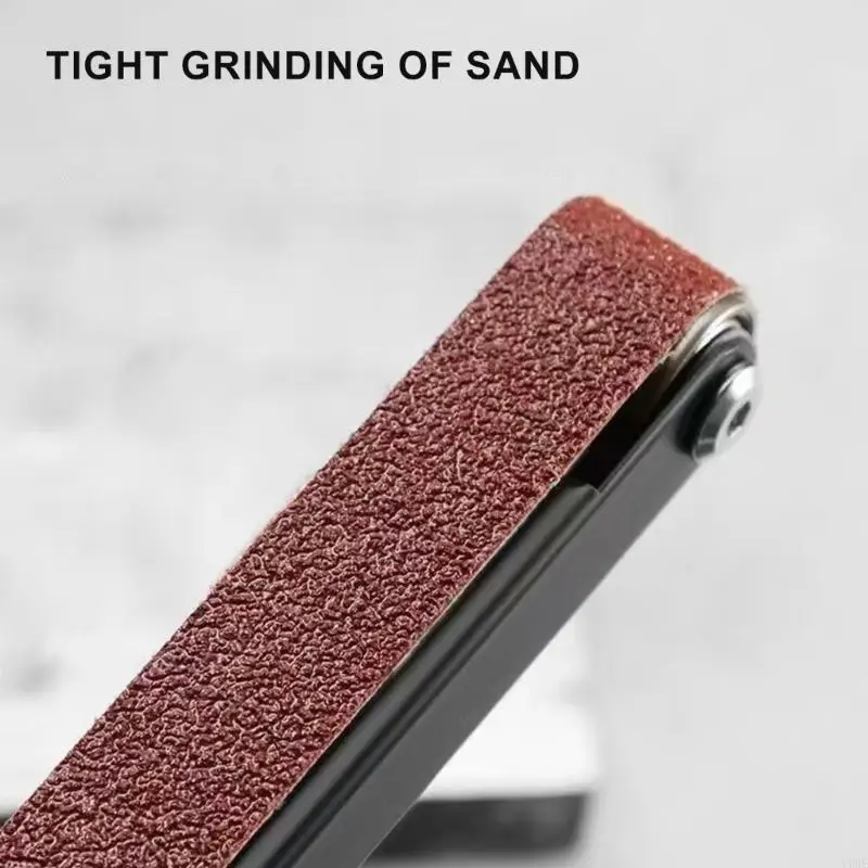 

U0DF Enhances Functionality Angled Grinder Conversion Mini Belt Sander Adapter for Various Metal and Woodworking Applications