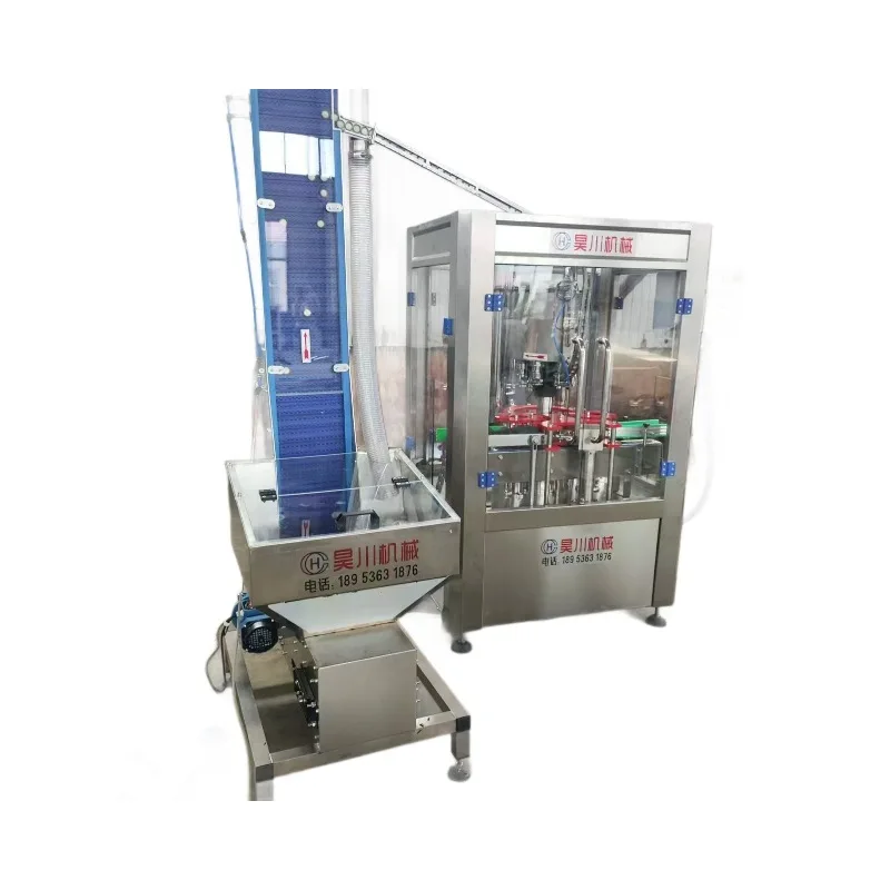 

Automatic Beer Cover Capping Machine Crown Chrysanthemum Cover Capping Machine Sealing Machine Beer