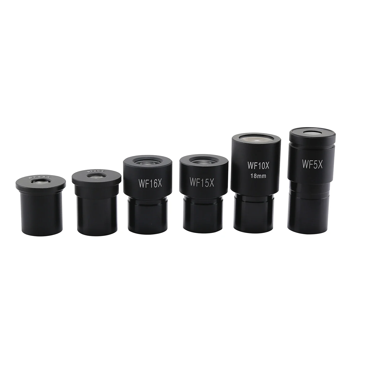 1pcs Biological Microscope Wide-angle Eyepiece WF5X WF10X WF15X WF16X WF20X WF25X Interface 23.2mm For School Science Education