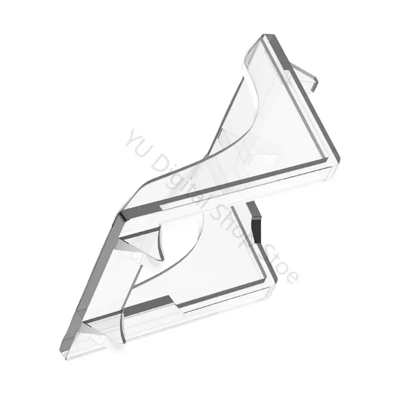 96BA Vertikaler Desktop-Ständer aus Acryl für ausgewählte Mini-Computermodelle, offener Rahmenhalter mit erhöhten Anschlägen für – Detail 4