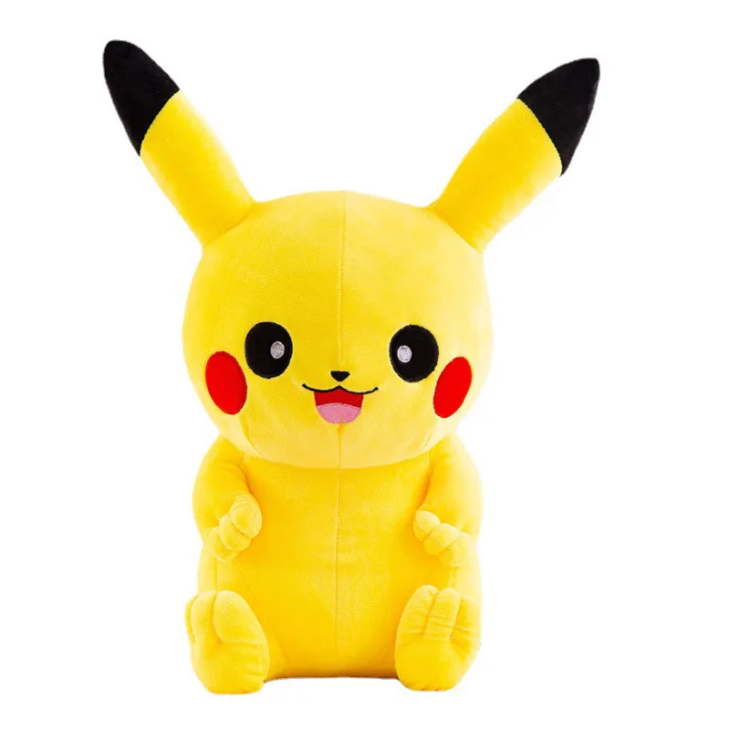 Wholesale 10pcs/lot 30cm Cute Pikachu Unstuffed Doll Cartoon Pokemon Empty Plush Toys Case Cover (Skin Only No Filling)