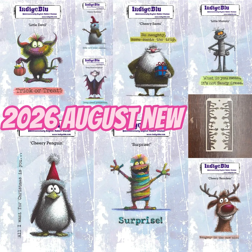 Drop Dead Gorgeous 2026 New Stamps & Stencil Scrapbook Diary Decoration Stencil Embossing Template DIY Greeting Card Handmade