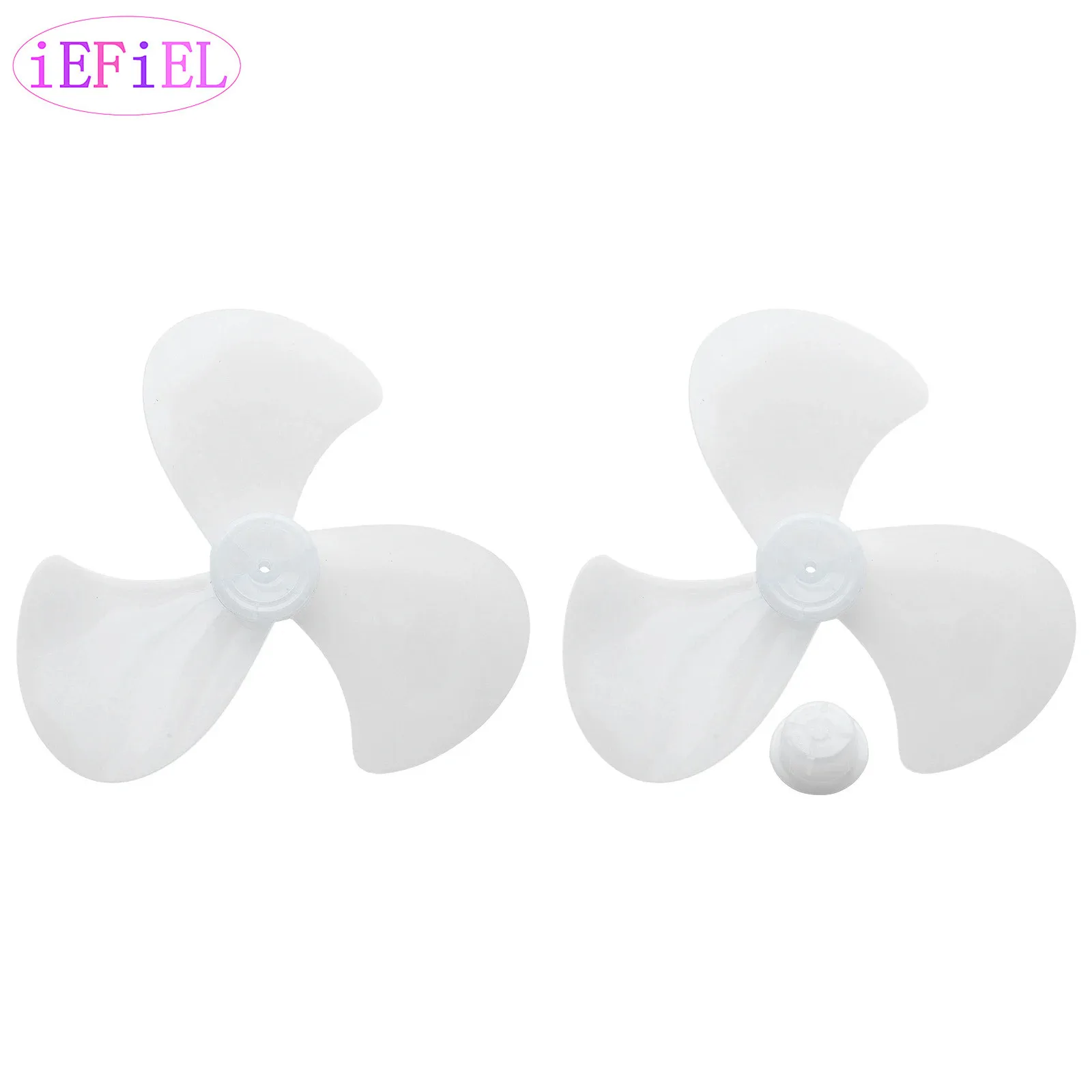 

Plastic Fan Blades 3 Leaves Thicken Fan Blades for 16 Inch Standing Pedestal Fan Table Fanner General Accessories