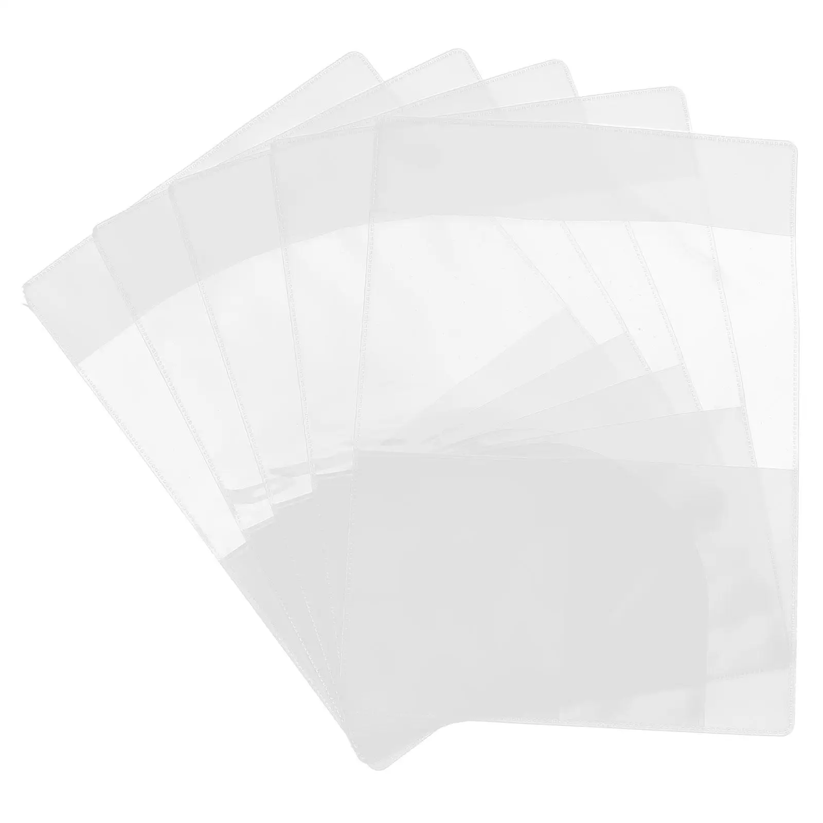 

5pcs Passport Case Clear Holder Waterproof Bag Transparent Card Protector Wallet Sleeves Pvc Travel Lightweight Concerts