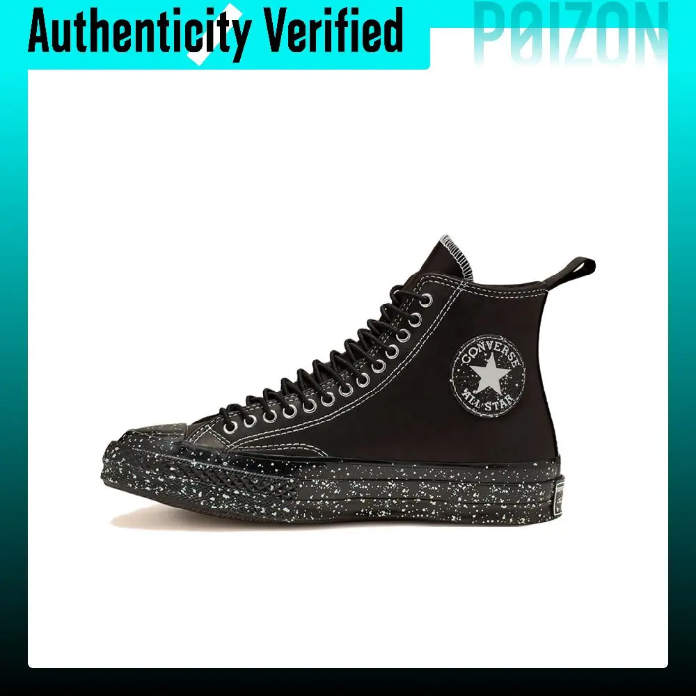 Converse Canvas Shoes Unisex High-top Black 166280C