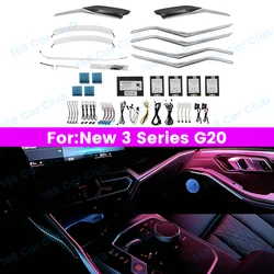 11 Colours Center Console Door Speaker Cover Decorative Lamp Modified Parts For BMW New 3 Series G20 Car RGB LED Ambient Light