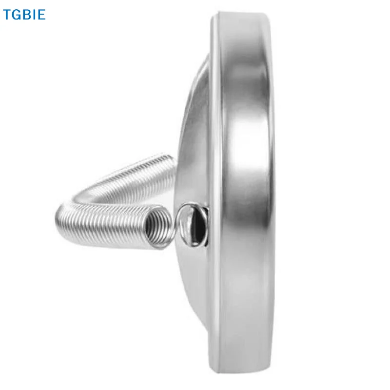 [TL]【TL】0-120℃ Stainless Steel Clamp-on Tube Thermometer On Tube Heating Spring 63mm Metal Temperature Temp Gauge Spring Tool