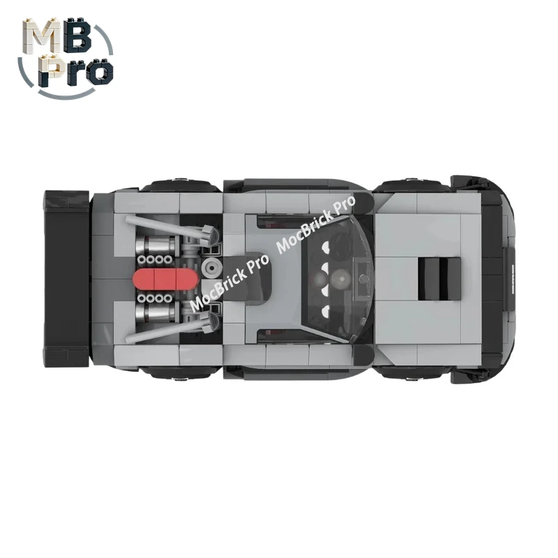 

1982 Oldtimer Sport Car Alternate Build MOC, Detailed Vintage Automobile for Enthusiast Collection