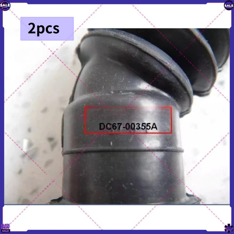 2pcs for Samsung Drum Washer Water Inlet Hose DC67-00355A