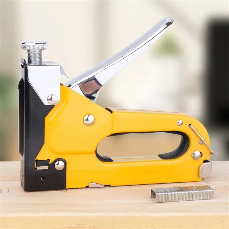 Three purpose code nail gun, dynamic shooting nail gun, woodworking special canvas, multifunctional, portable for home use