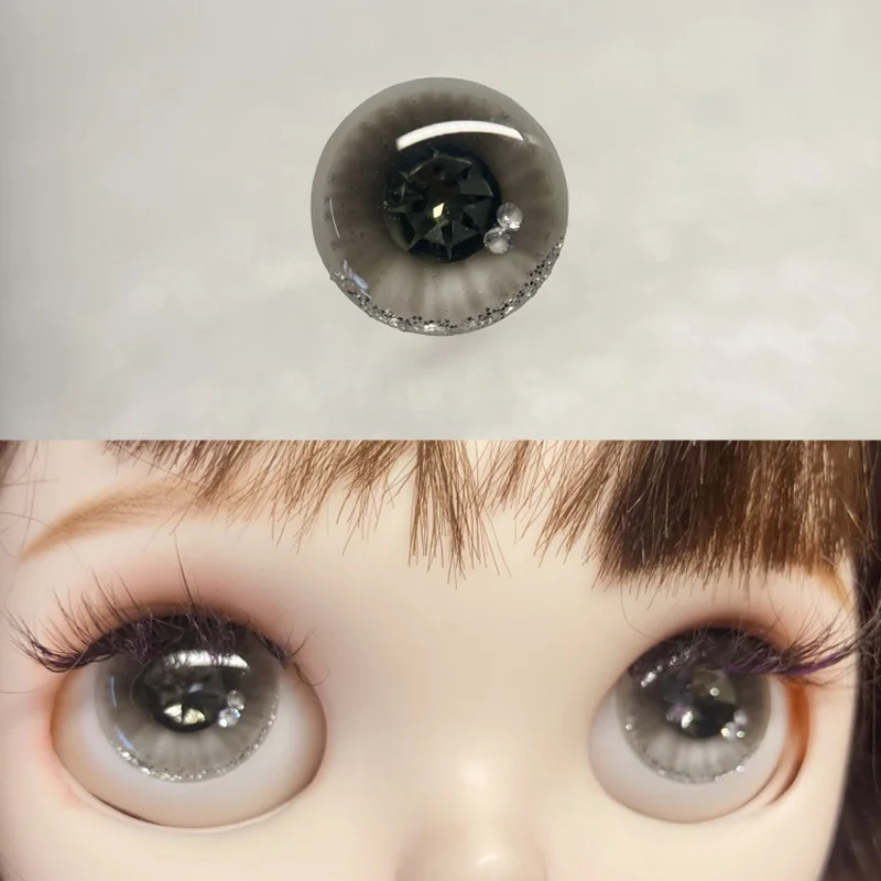 Toy Eyes BJD Blyth Doll Accessories Eyes for toys Glitter Drops Cute Eye Piece Doll Eyes Crafts BJD Doll Accessories