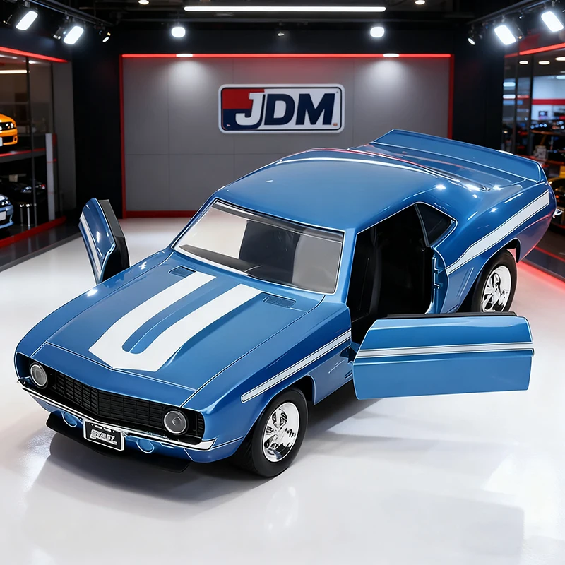 

JADA 1:32 Camaro 1969 Alloy Car Diecasts & Toy Vehicles Car Model Miniature Scale Model Car For Children