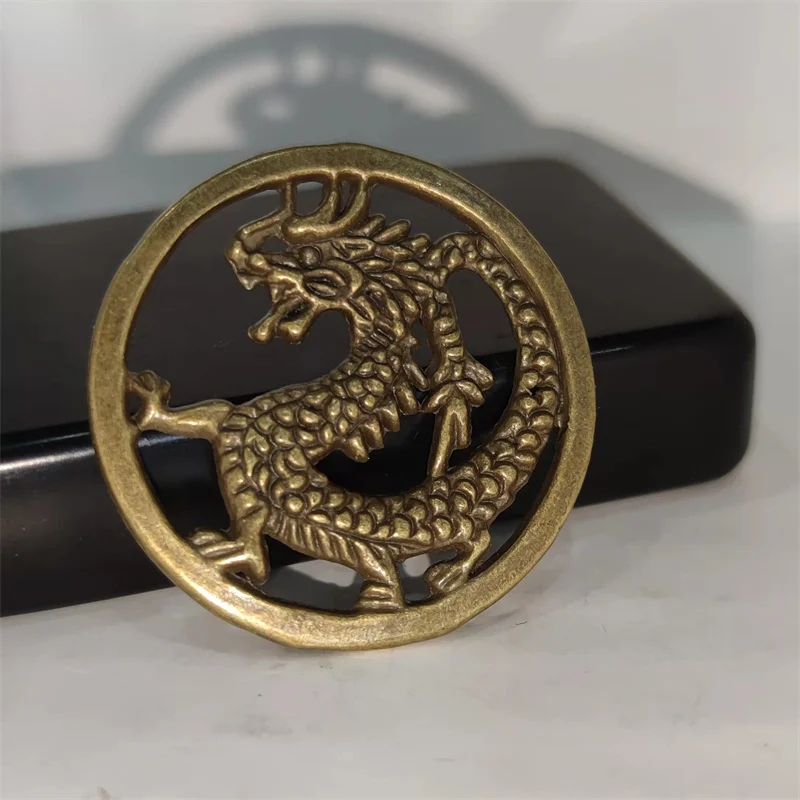 Fashion Gold Silver Chinese Dragon DIY Metal Badge For ZP Kerosene Petrol Lighter Handmade Decor Accessory Smoking Gadgets