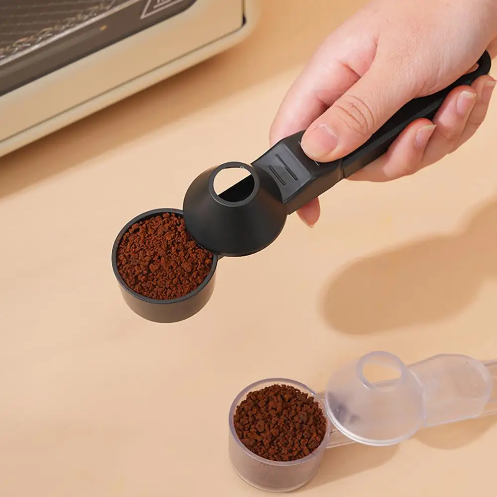 Jar Powder Scoop Food-grade Plastic Scoop Powder Scoop with Extended Handle Precise Measuring Spoon for Coffee Protein
