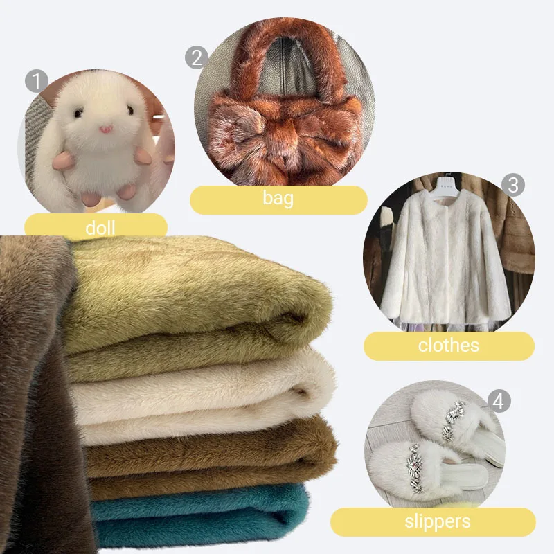 1 سنتيمتر الاصطناعي مقلد المنك لينة النسيج 180x80 سنتيمتر أفخم النسيج حساب بواسطة متر DIY بها بنفسك الملابس ، نسيج المنك للعب الخياطة