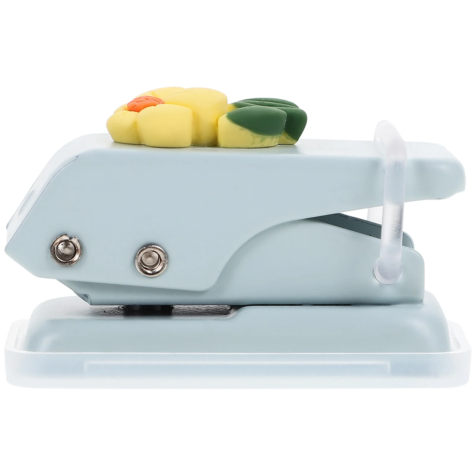 

Single Hole Puncher Metal PP Resin Compact Office Travel DIY Craft Paper Puncher Accurate Positioning Manual Paper Hole