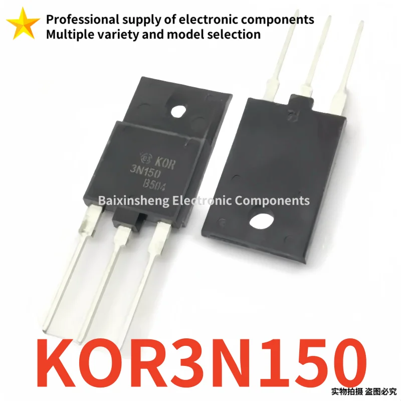 10PCS Original quality STFW3N150 KOR 3N150 03N150 MOSFET 1500V/3A