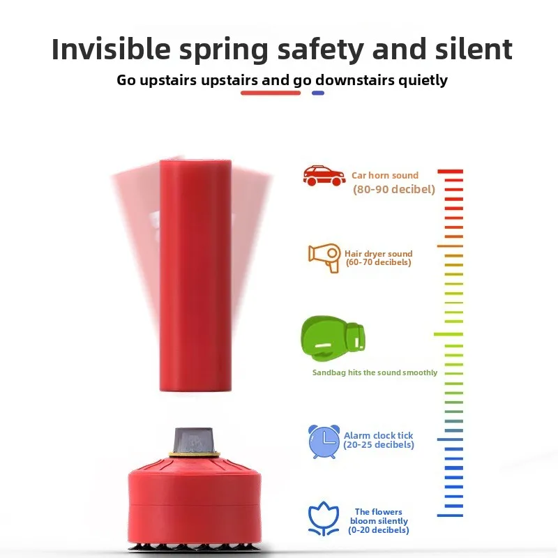 Farbe Silikon Boxen Sandsack vertikale Becher Haushalt Sandsack Sanda Trainingsausrüstung