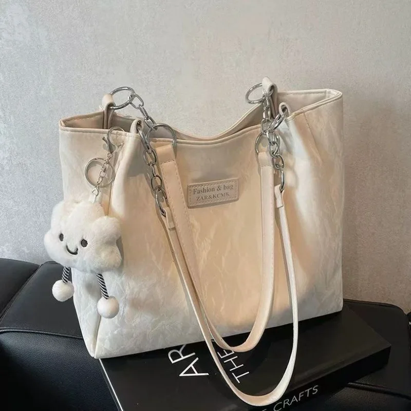 

Luxury Large Capacity Tote Bag Women Designer New Versatile Shoulder Bag High End Commuter Work Bag High Quality