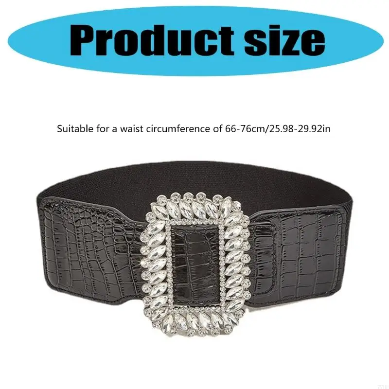 77HE RINESTONSTERS WIDE CORSES BELT TRAIDERER ALTERAD