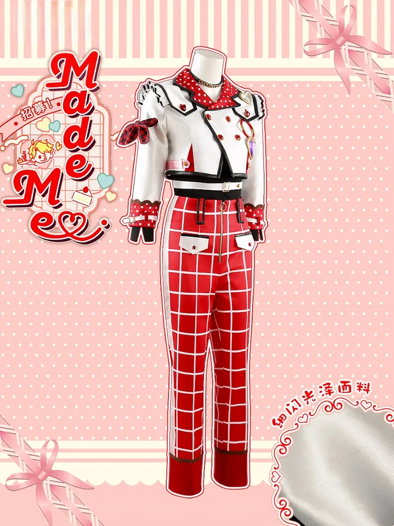 Anime Game Ensemble Stars Cosplay Narukami Arashi Himeru Nagumo Tetora Sazanami Jun Men Women Party Suit Customizable Costume