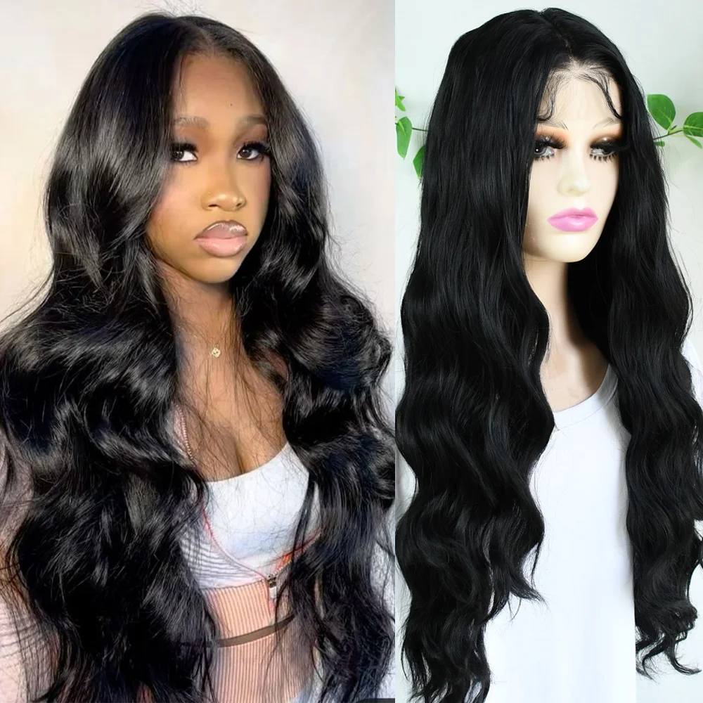 

30-дюймовый Hd кружевной фронтальный парик, предварительно выщипанные, предварительно выбеленные, бесклеевые, 13x4, объемные волны, кружевные передние парики для чернокожих женщин, ежедневное использование