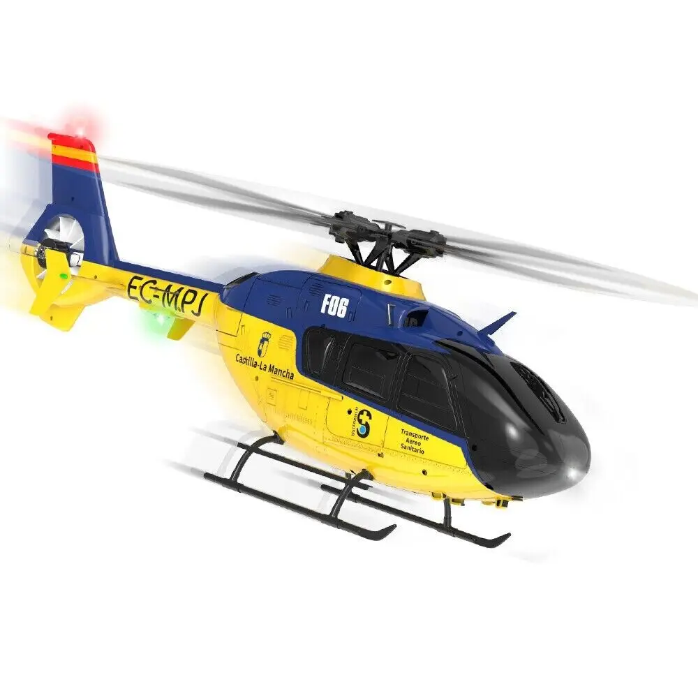 Kadłub w skali YU XIANG EC135 F06 6CH helikopter RC podwójna bezszczotkowa lokalizacja przepływu optycznego RTF