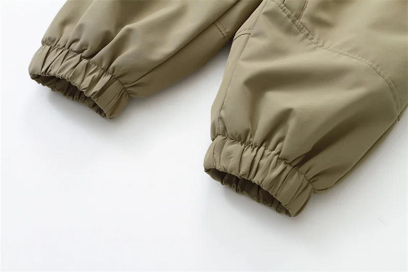 Kinder-Skianzug Winter Herbst Plus Samt Jungen-Jumpsuit Warme Kinderkleidung Wasserdichter Baby-Mantel mit Kapuze Jungen-Schneeanzug 1-5 Jahre – Detail 31
