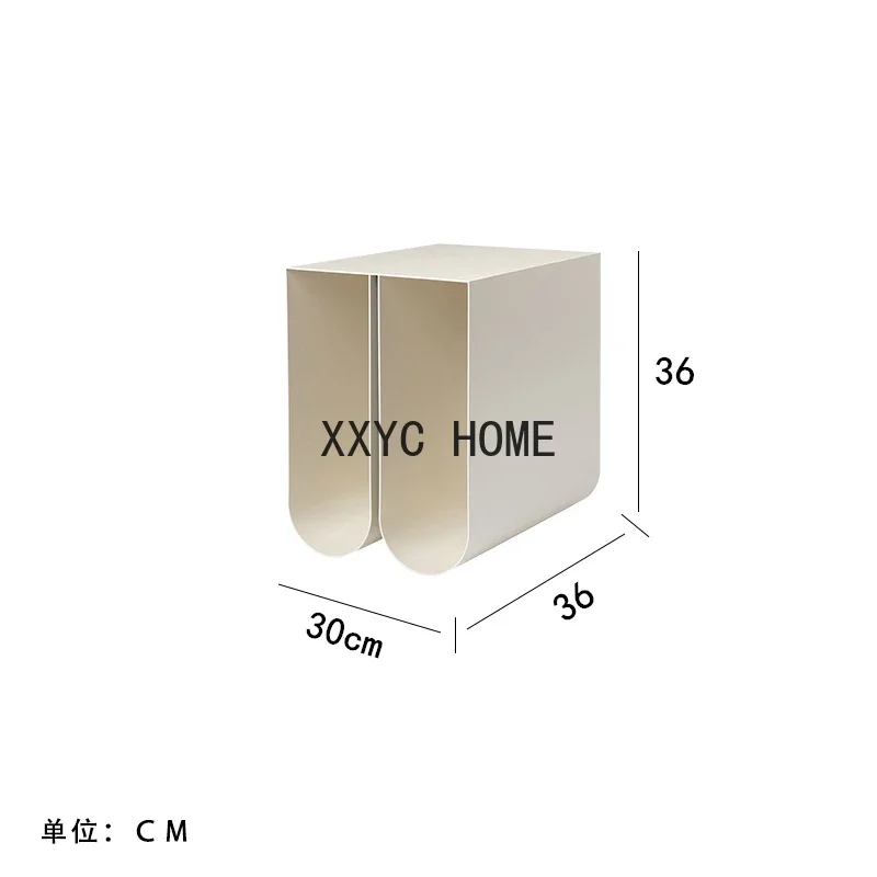 Nordic Shaped Coffee Table Deck Tea Table Living Room Long Table Simple Modern Design Sense  Light Luxury