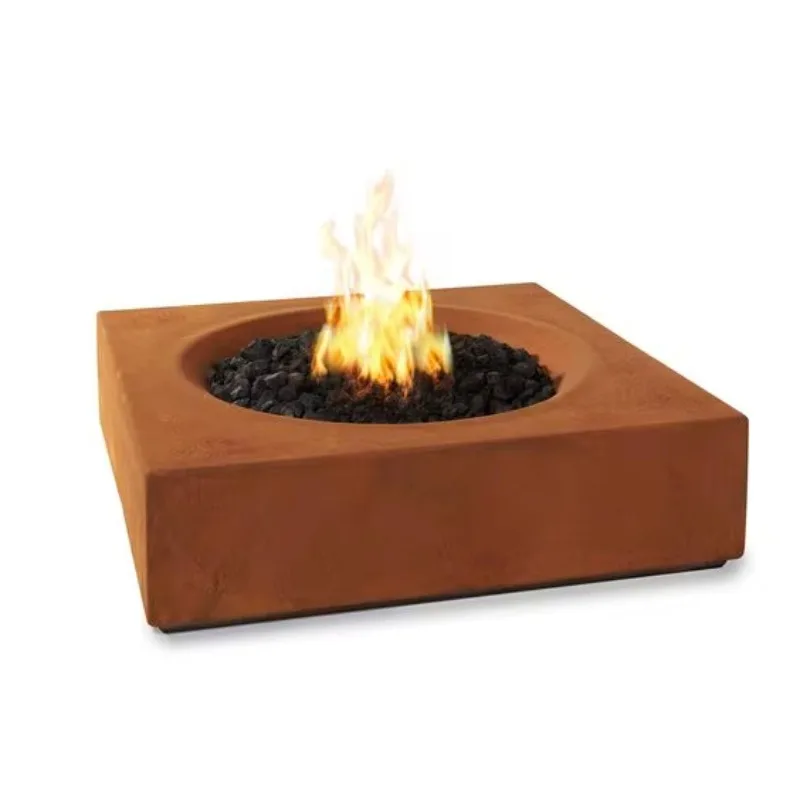 Heavy Duty Outdoor Decoration Patio Propane Fire Pit Custom Outdoor Firepit