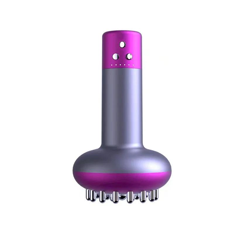 ไฟฟ้า Meridian แปรง Gua Sha Body Massager สั่น Microcurrent การบีบอัดร้อนขูดระบายน้ําเหลืองเครื่อง Burner ไขมัน