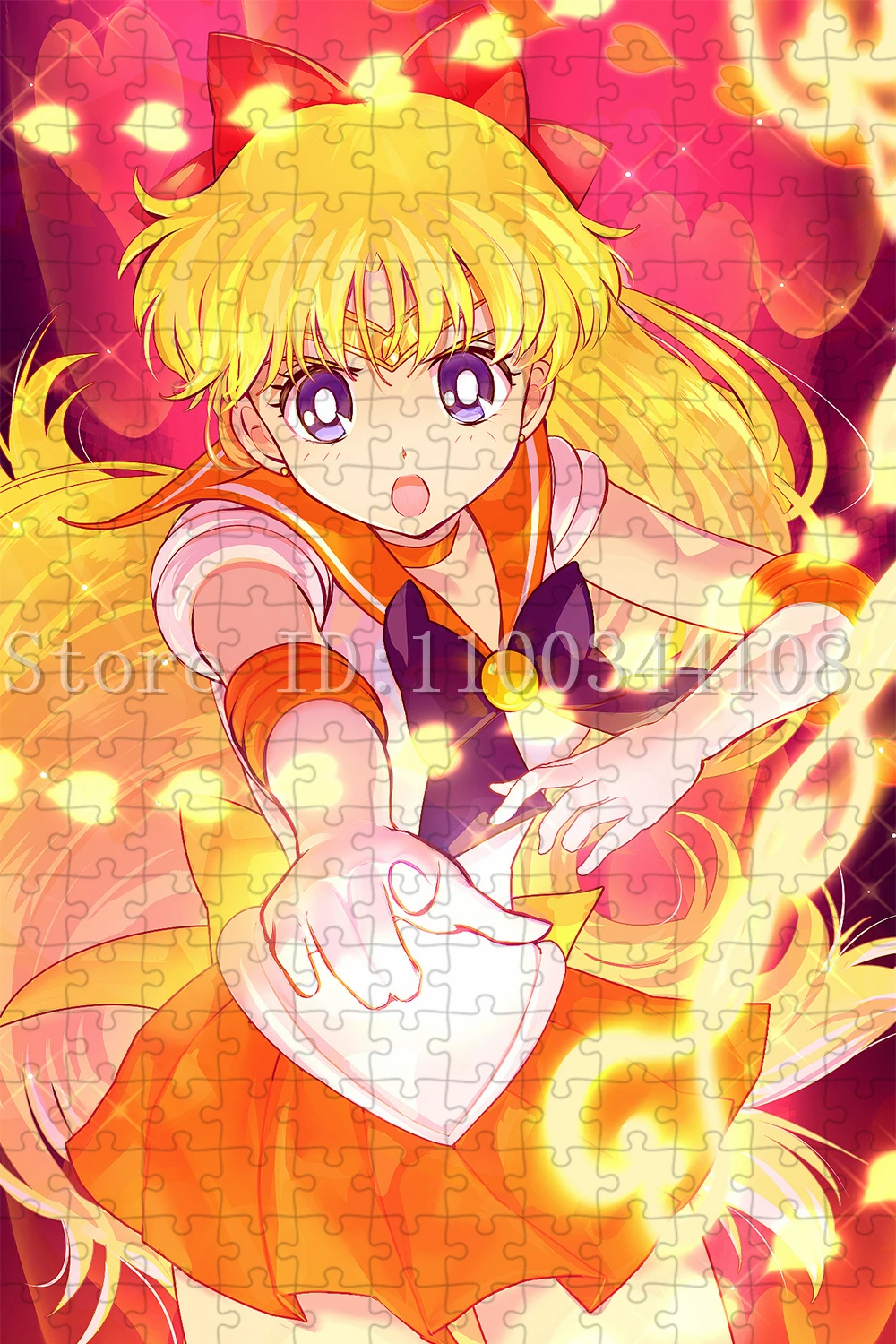 Sailor Moon Jigsaw Puzzle para adultos, decoração de casa, anime japonês, brinquedo de descompressão, jogo familiar, 300 pcs, 500 pcs, 1000 pcs