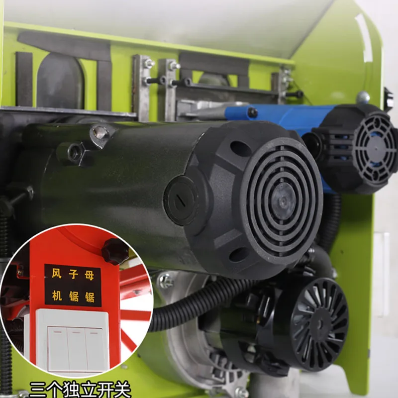 Electric Dust-Free Composite Wood Table Saw Multifunctional Woodworking Sliding Table Saw Integrated Precision Cut Saw