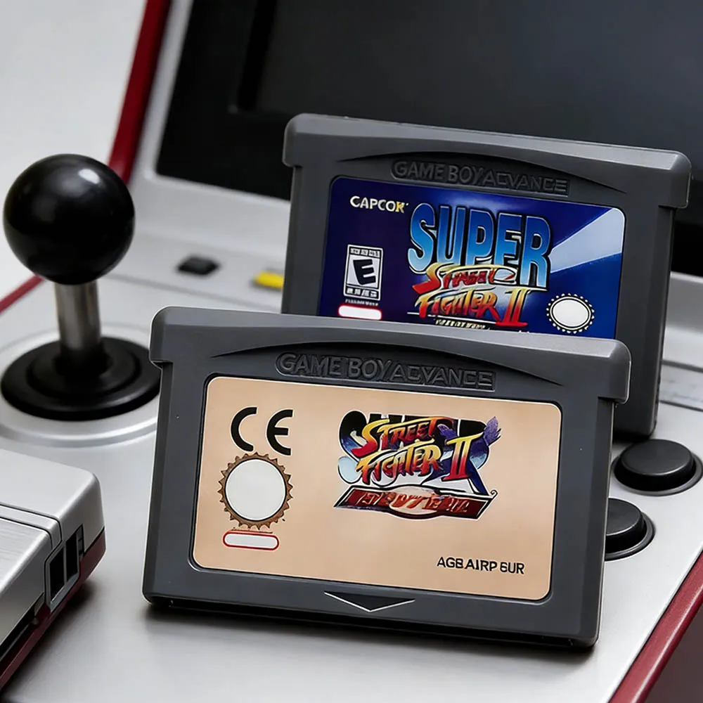 

Super Street Fighter II GBA 32-bit Electronic Console Ink Cartridges Game Card DS NDSL