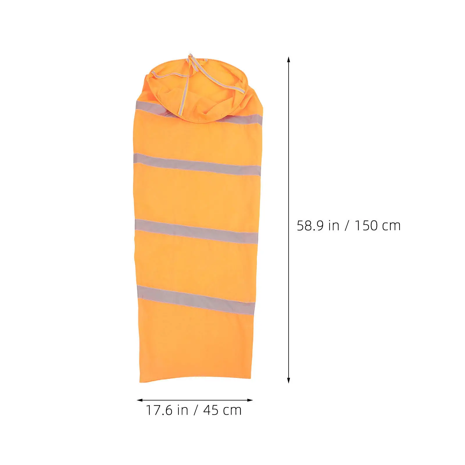 2Pcs Wind Direction Bags Oxford Fabric Tear Resistant Outdoor Windsocks Reflective Airport Yard Wind Measurement Direction Flags