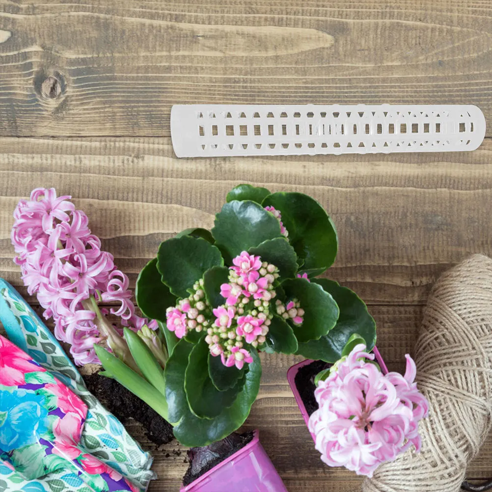 

5Pcs Plastic Moss Pole Vine Column Support for Clematis Lilies Tomatoes Indoor Plants Decorative Trellis Plastic Moss Pole