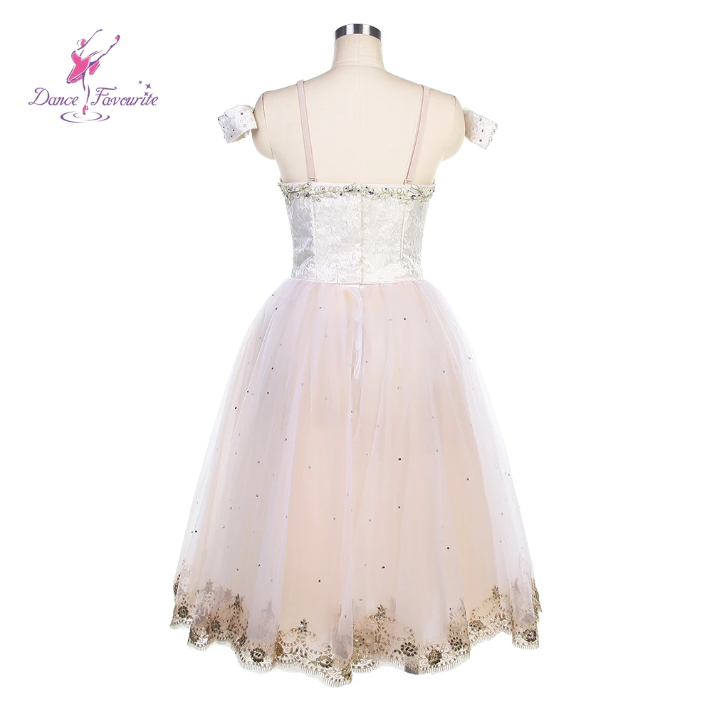 Dance Favourite Ballet Tutus B22324 Ivory Long Romantic Ballet Tutu Women & Girl Ballet Tutu Coppélia Tutus