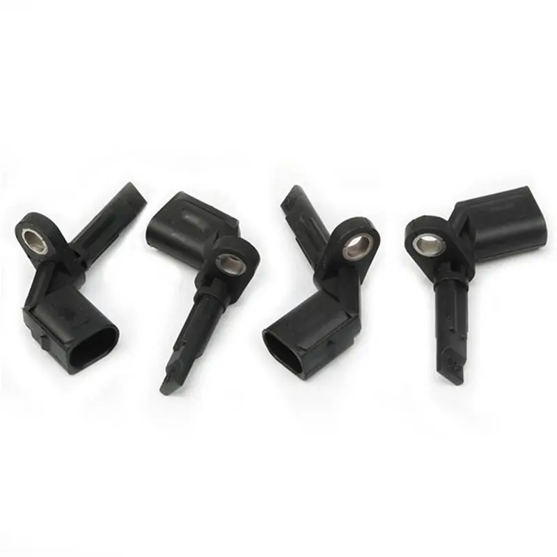 【Top Sale !!】For A4 A5 A6 A7 A8 Q5 Compatible 4PCS ABS Wheel Speed Sensors 0265007927 0265007929 4E0927803F 4E0927804F Car