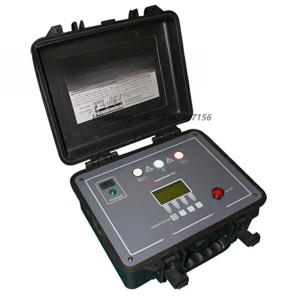 5kv Megohmmeter High Voltage High Accuracy Digital Insulation Resistance Tester