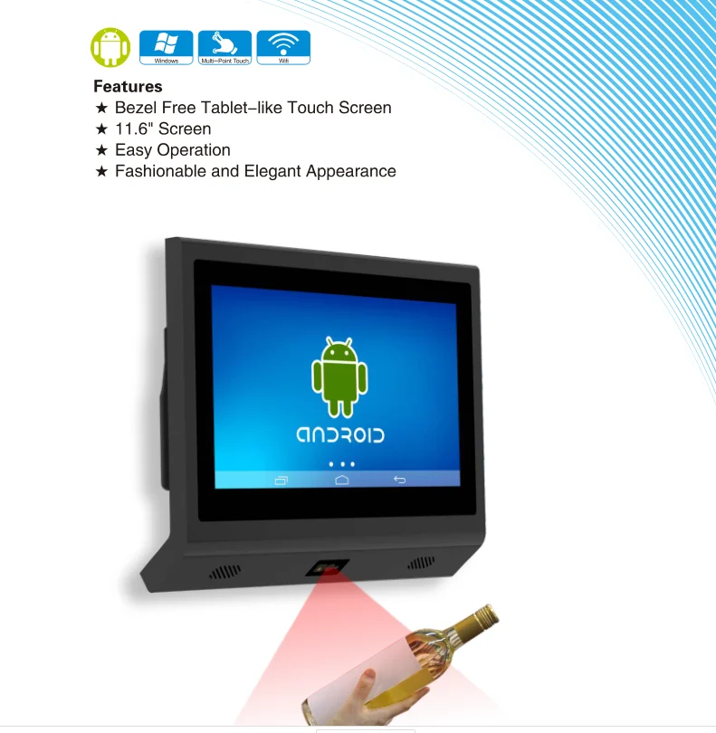 X1 wall-mounted touch Price Checker POS Price Checker