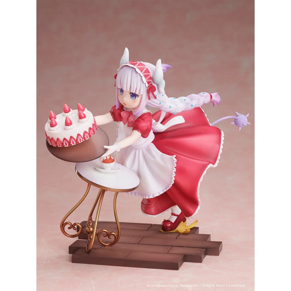 Original APEX-TOYS Miss Kobayashi's Dragon Maid Kanna Kamui figure 1/7 Caf é maid Anime Action Figure Collection Model Toy