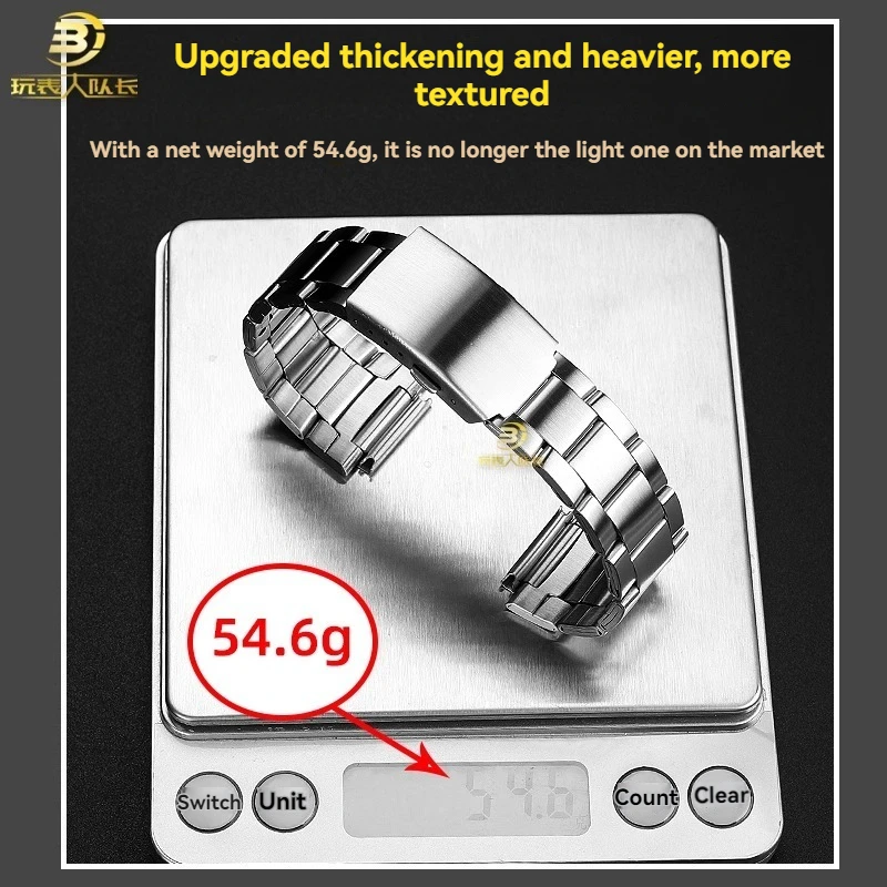 AE-1200 18mm Solid Stainless Steel Strap for Casio AE1200 AE-1200wh/1300/1500 A158 A168 F-91w SGW-300 Precision Steel Watchband