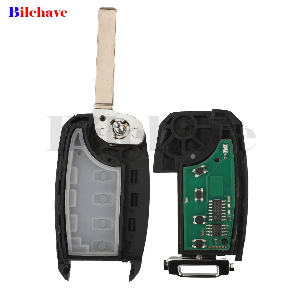 

Jingyuqin 4D чип 433 МГц 3 кнопки автомобильный дистанционный брелок для Kia Rio 2017-2021 2017-2019 Ceed 2011-2018 Fliding