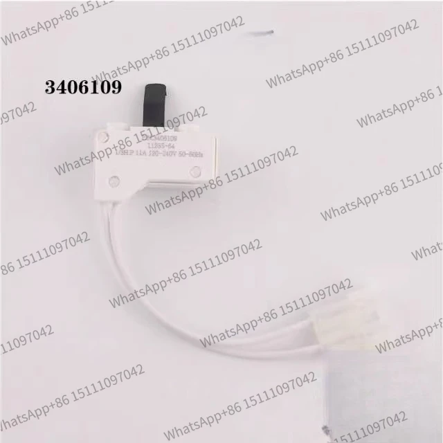 for Dryer Door Switch Kit 3406107 Whirlpool Kenmore Sears Maytage Roper Estate 3406105 AP3132865 3405100 3405101 3406101 3406109