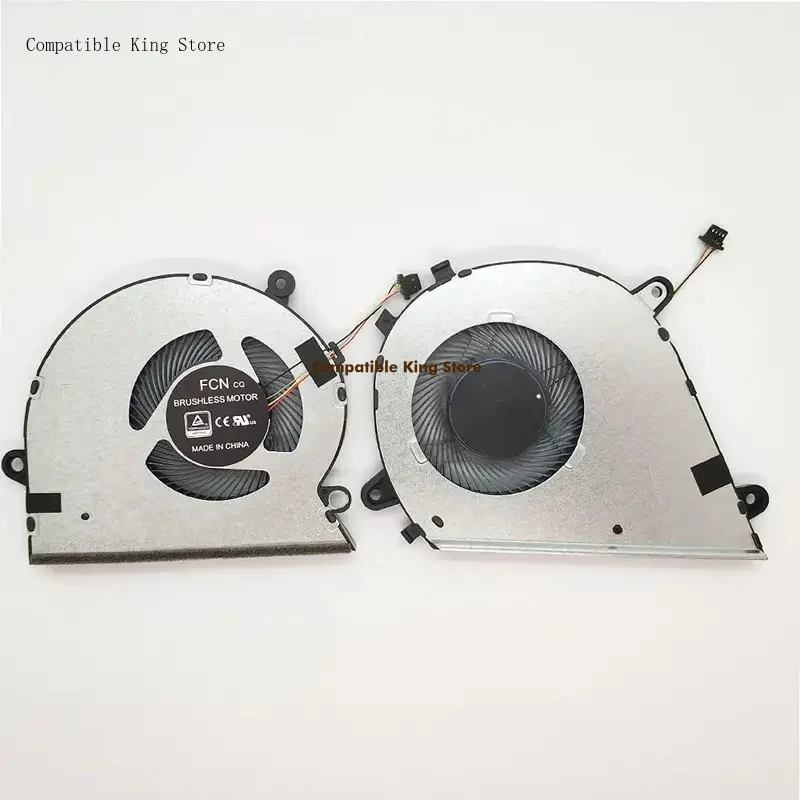B Fan for Asus Mars15 VX60GT GT9750 VivoBook K571 K571GT X571G F571G CPU Gpu Cooling Fan Set
