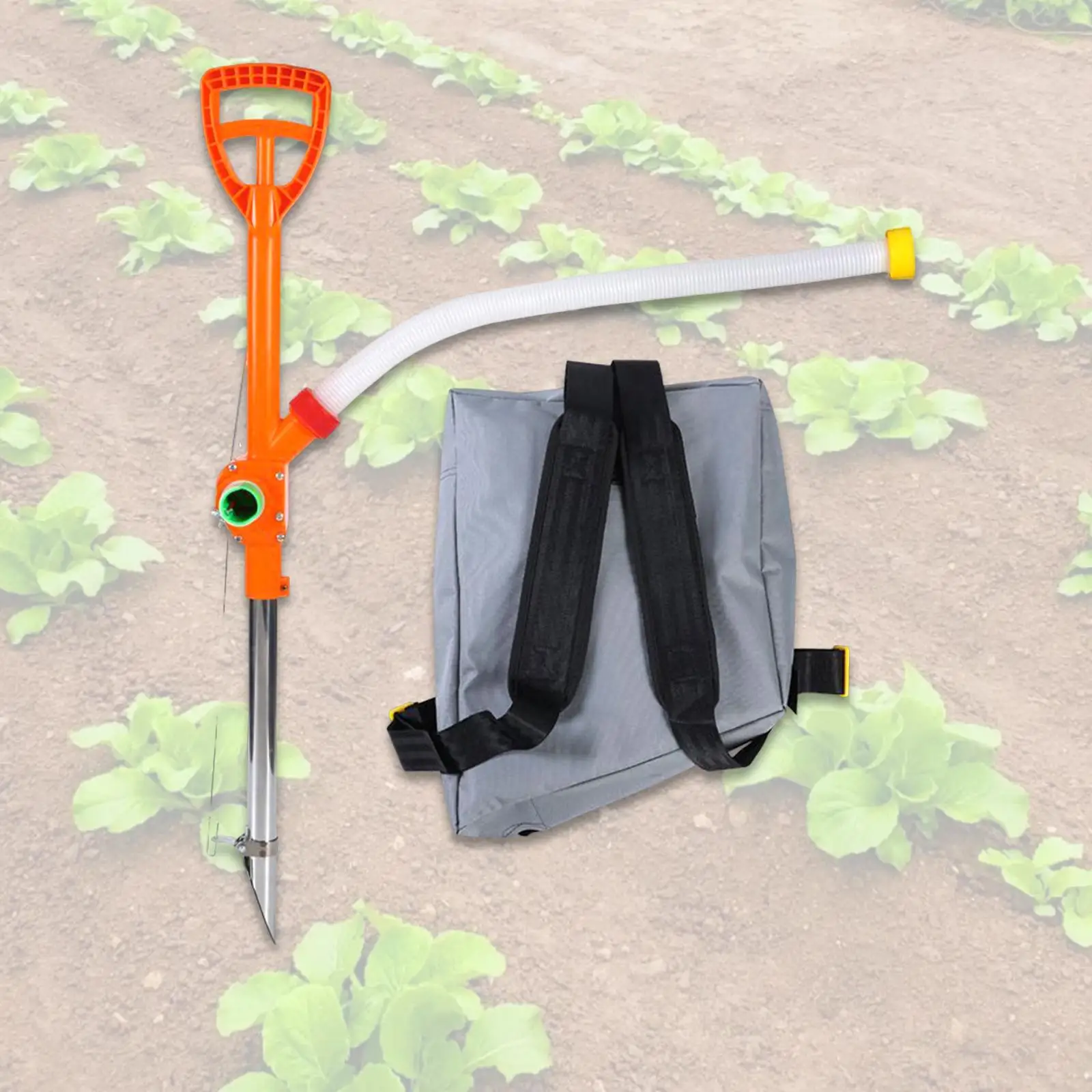 

Fertilizer Spreader Large Capacity Multifunction Feeder Tool Precision Fertilizer Applicator for Corn Vegetables on The Farm