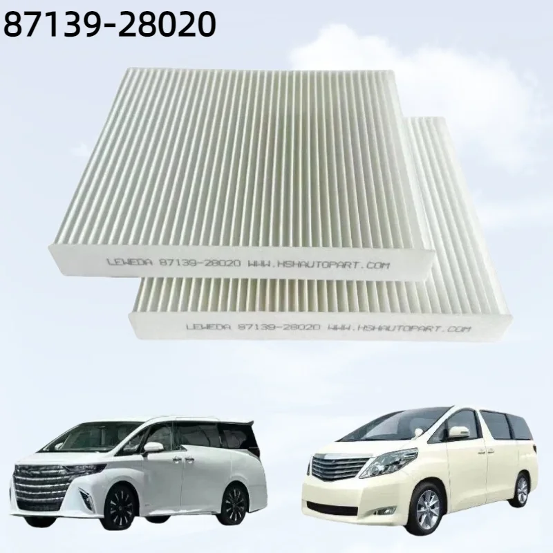 

Compliance Certified Car air Conditioner filter Replacement OEM 87139-28020 For Toyota ALPHARD / VELLFIRE H3 2015